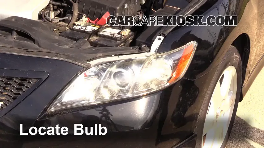 2007 Toyota Camry LE 3.5L V6 Lights Parking Light (replace bulb)